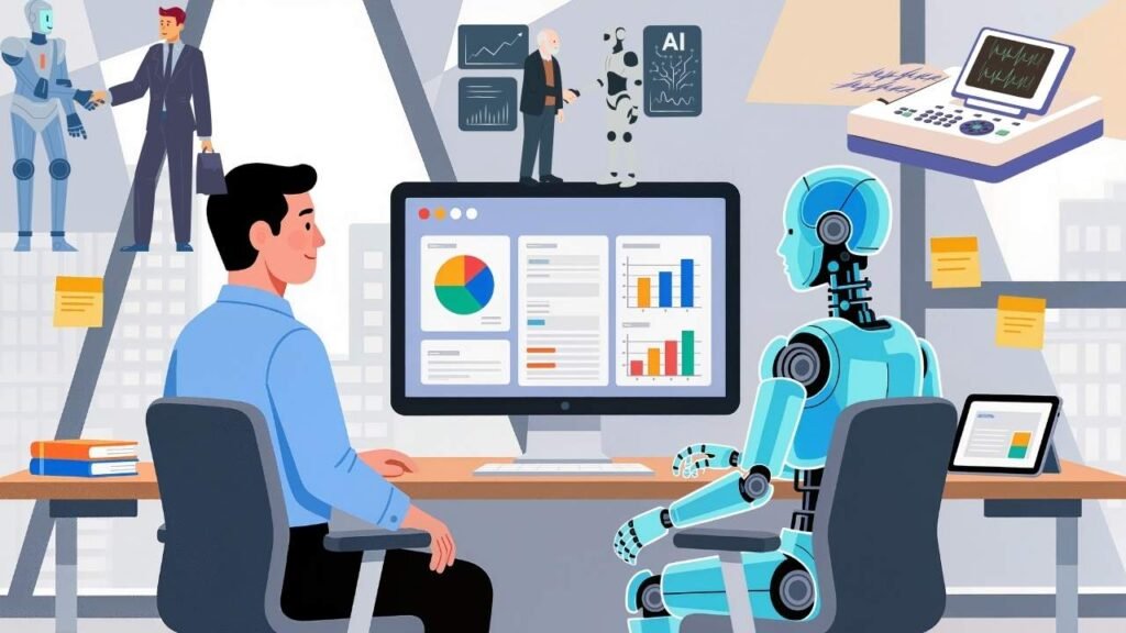 Discover how agentic AI and collaborative robots (cobots) are transforming the modern workforce. Explore human–machine synergy, ethical challenges, and the new skills driving the AI-powered future.